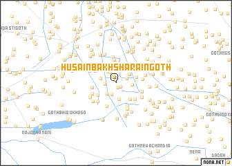 map of Husain Bakhsh Arāīn Goth