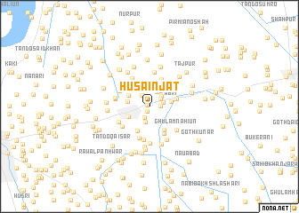 map of Husain Jat