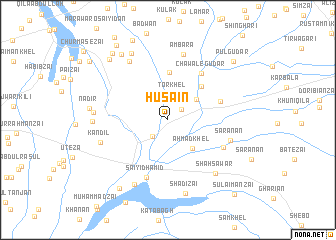 map of Husain