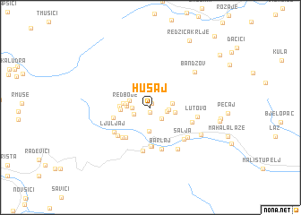 map of Husaj