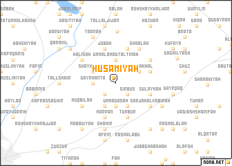 map of Ḩusāmīyah