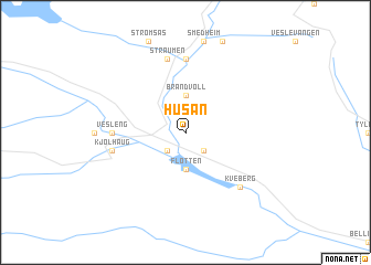 map of Husan