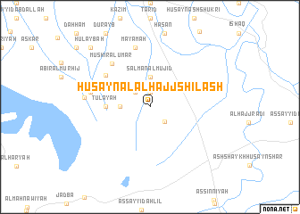 map of Ḩusayn Āl al Ḩājj Shilāsh