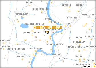 map of Ḩusayn al Ḩājjī