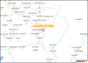 map of Ḩusaynīyah