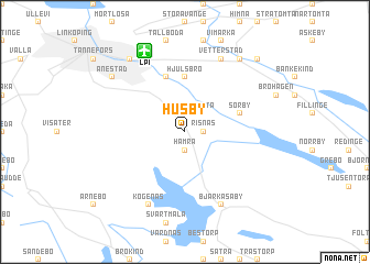 map of Husby