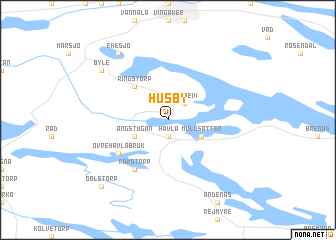 map of Husby