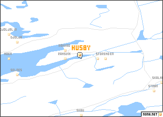 map of Husby