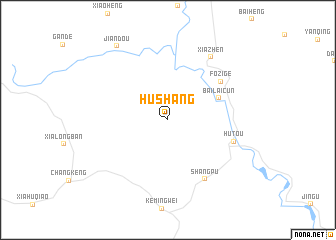 map of Hushang