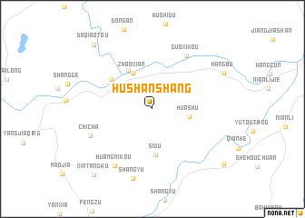 map of Hushanshang