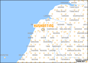 map of Hu-shan-ting