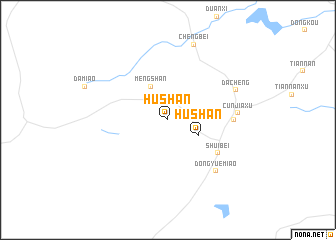 map of Hushan