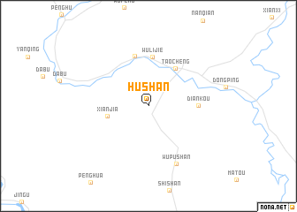 map of Hushan