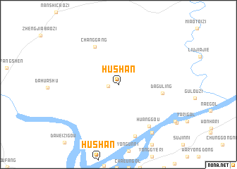 map of Hushan