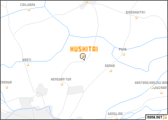 map of Hushitai