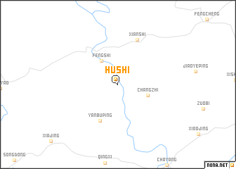 map of Hushi