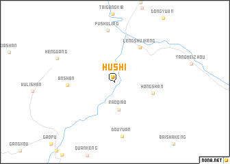 map of Hushi