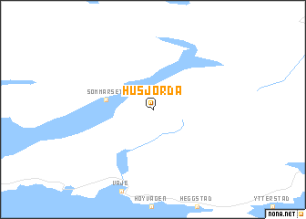 map of Husjorda