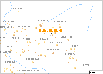 map of Husjucocha