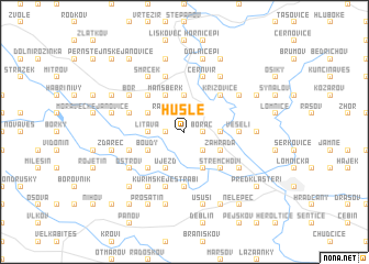 map of Husle