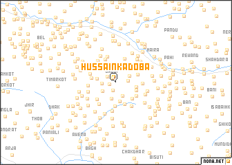 map of Hussain ka Doba