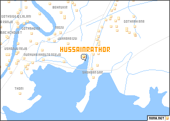 map of Hussain Rathor