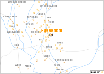 map of Hussenāni