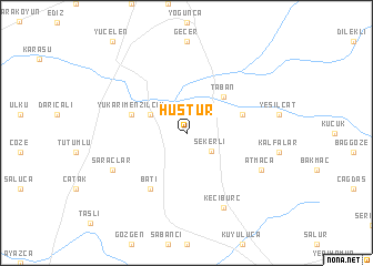 map of Hustur