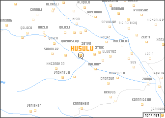 map of Hüsülü