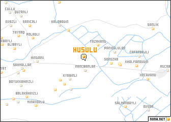 map of Hüsülü