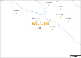map of Husurutae