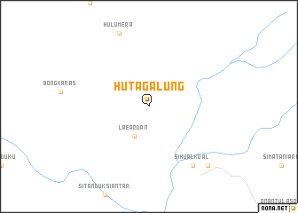 map of Hutagalung