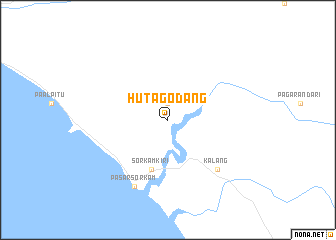 map of Hutagodang