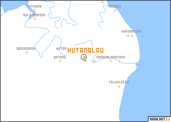 map of Hutanalau