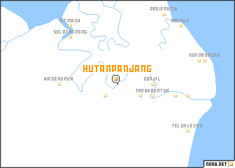 map of Hutanpanjang