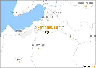 map of Hutasalem