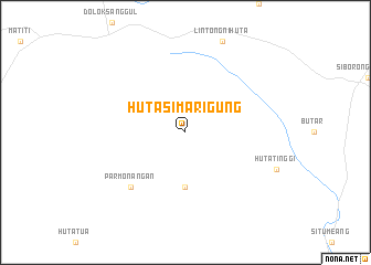 map of Hutasimarigung