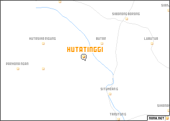 map of Hutatinggi