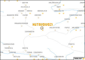 map of Huta Voivozi