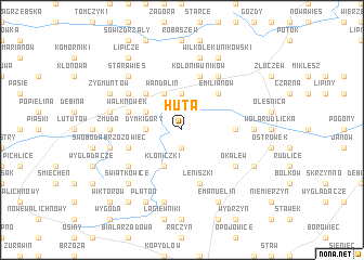 map of Huta