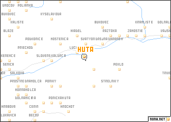 map of Huta