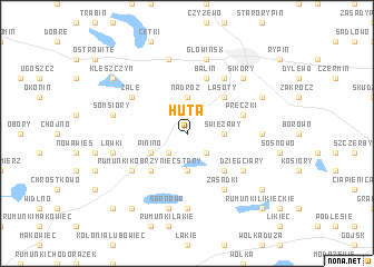 map of Huta