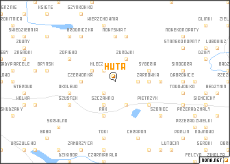 map of Huta