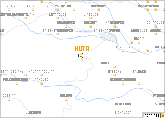 map of Huta