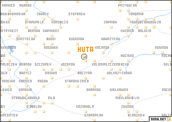 map of Huta