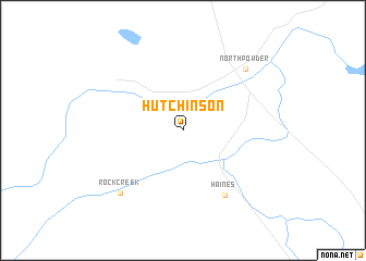 map of Hutchinson