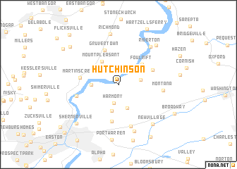 map of Hutchinson