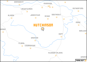 map of Hutchinson