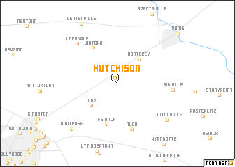 map of Hutchison