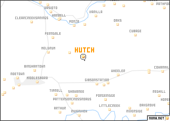 map of Hutch